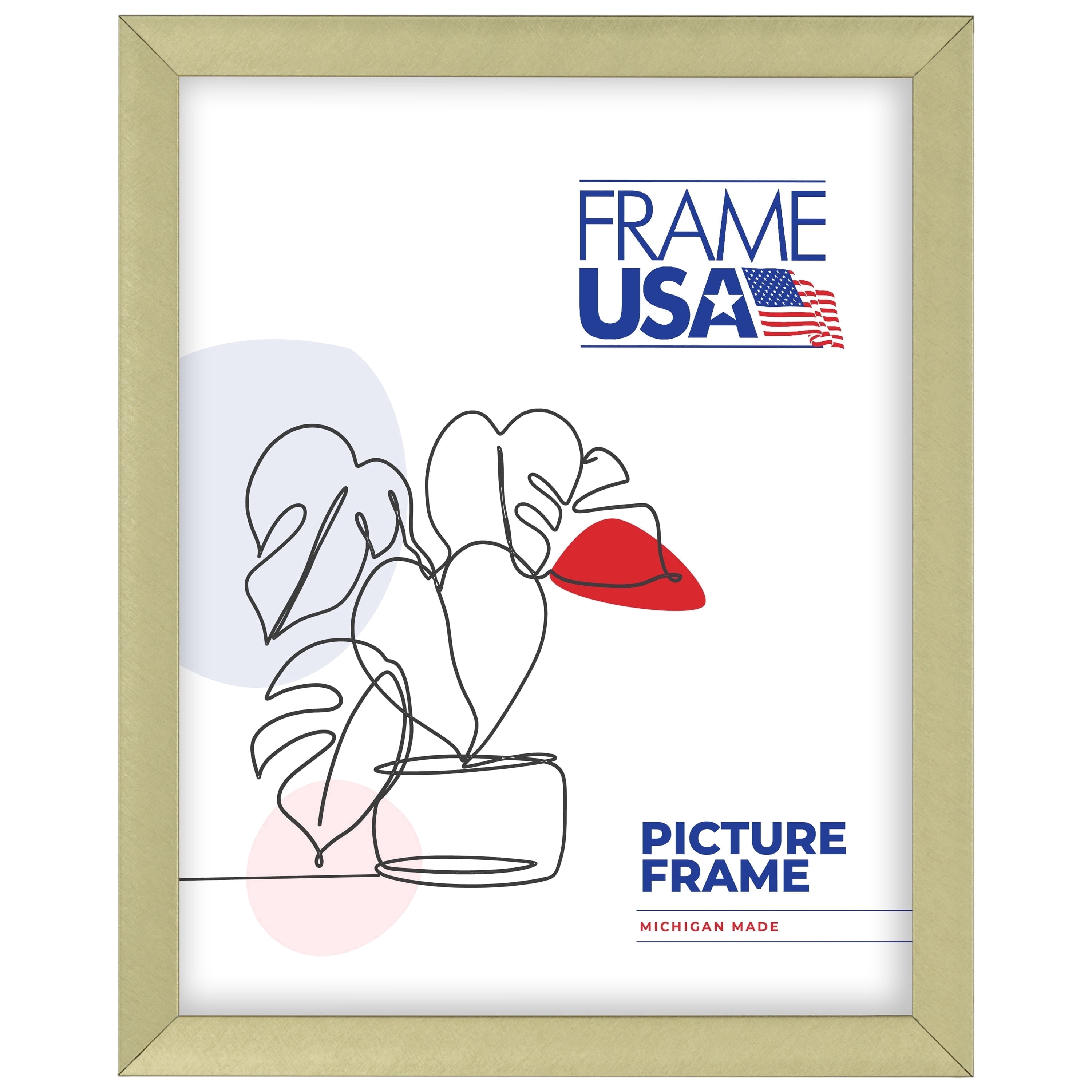 Glory Metal Gold 18x24 Inch Picture Frame