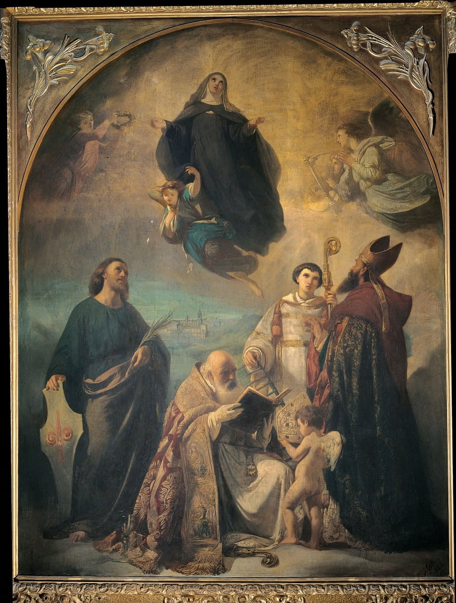 Glory Of Saint Verdiana Canvas Art - (24 x 36)