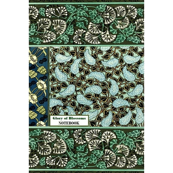 Glory of Blossoms NOTEBOOK [ruled Notebook/Journal/Diary to write in, 60 sheets, Medium Size (A5) 6x9 inches], (Paperback)