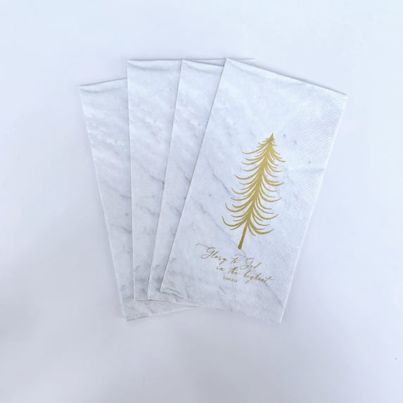 Glory to God Paper Napkins | 16 ct Scripture Napkins