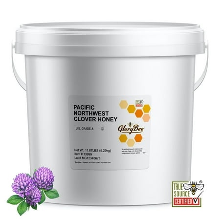 GloryBee, Pacific Northwest Clover Honey - 11.67 LB Pail