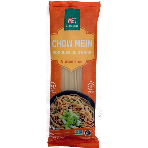 GloryLand Chow Mein Noodles & Sauce