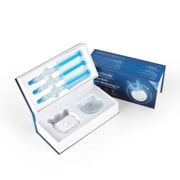 GlorySmile LED Teeth Whitening Set - Hydrogen Peroxide Whitening Gel - Removes Coffee and Alcohol Stains