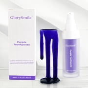 GlorySmile Purple Color Correction Whitening Toothpaste Essence Liquid Removes Yellow Stains From Teeth