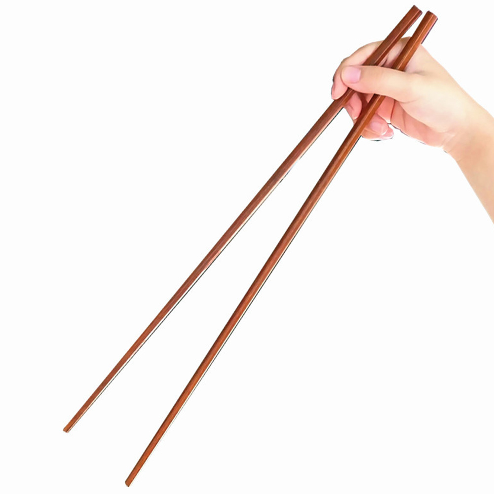 GlorySunshine Wooden Cooking Chopsticks for Hot Pot Noodles 42cm Length