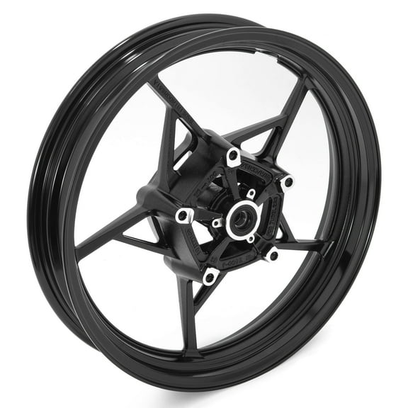 Gloss Black 17"x3" Front Wheel Tubeless Rim for Kawasaki Ninja 400 2018-2022/ Z400 2019-2023