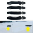 thumbnail image 1 of Gloss Black 4 DOOR HANDLE COVER For Chevy for Silverado 1500 2500 3500 2014-2018, 1 of 9