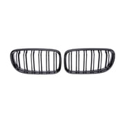 Gloss Black Car Front Kidney Double Slat Grill Grille Racing Grills For BMW 3 Series E90 E91 LCi 2009- 2012 Auto Accessories