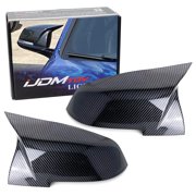 Gloss Black Carbon Fiber Finish M-Inspired Side Mirror Cap Cover Replacement For BMW F20 F22 F23 F30 F31 F32 F33 F36 F87 1 2 3 4 Series