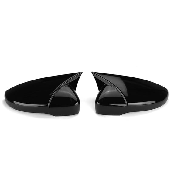 Gloss Black-Fit For VW Passat B7 CC Scirocco Jetta MK6 Car Rearview Mirror Cover Add on Beetle CC Eos Car Styling Side Wing Mirror Cover Cap