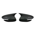 thumbnail image 1 of Gloss Black-For KIA K3 Cerato Forte Ceed 2 2013-2018 Car Side Mirror Cover Wing Cap Exterior Door Rear View Case Trim Carbon Fiber Sticker, 1 of 7