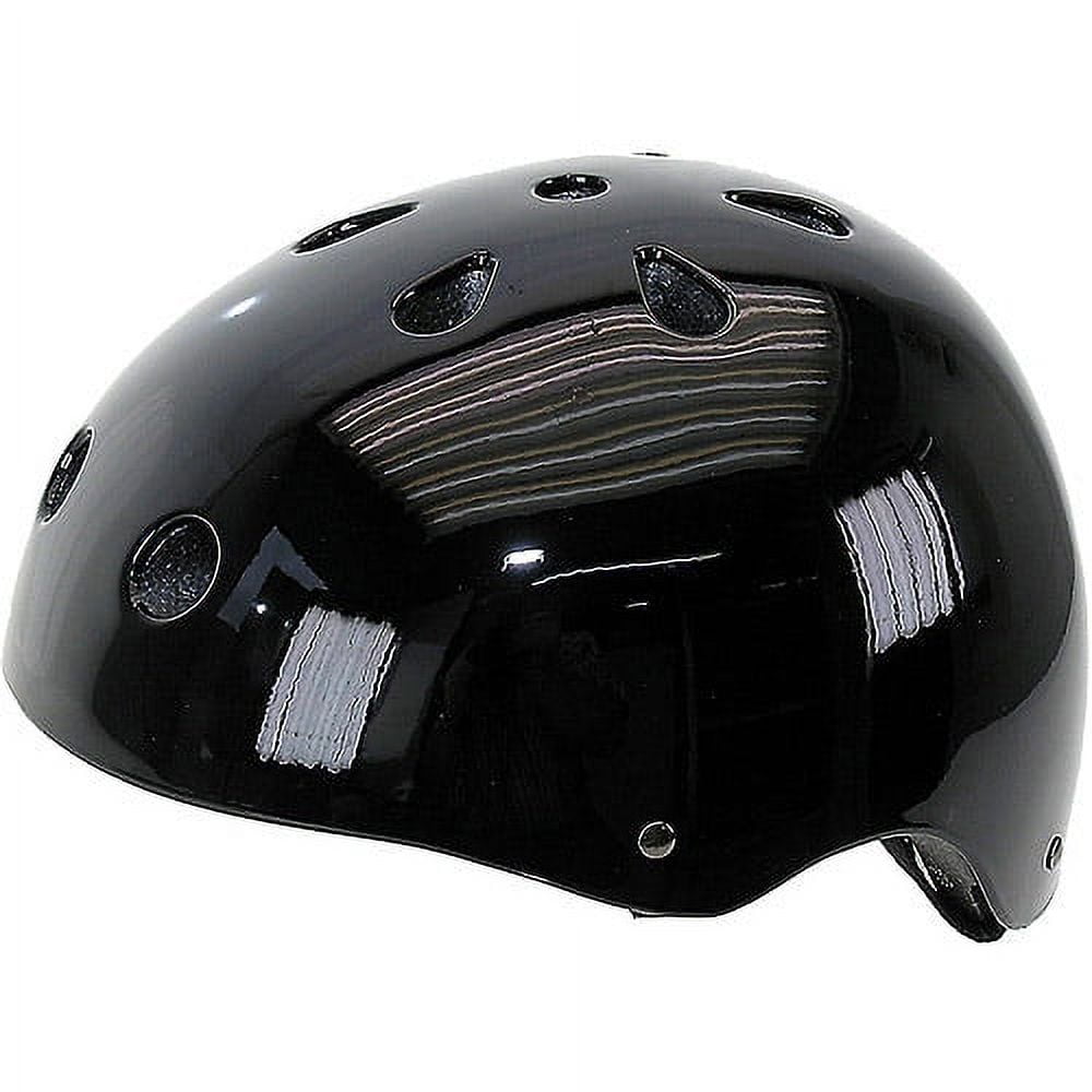 Gloss Black Freestyle Helmet M (54-58 cm) - Walmart.com