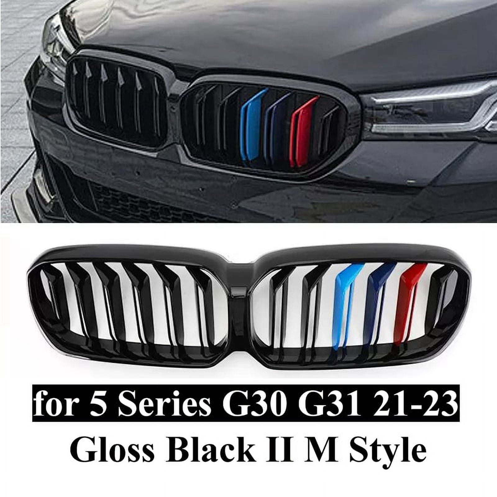 Gloss Black Front Grill Grille Fit FOR BMW 5-Series G30 G31 G38 2021 ...