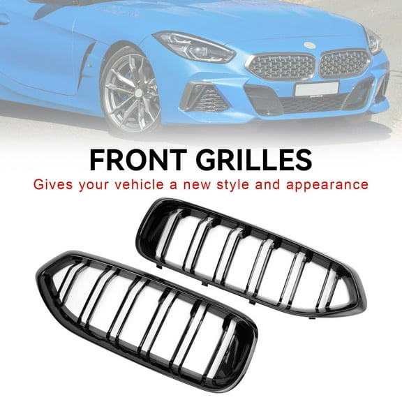 Gloss Black Front Kidney Grill Grille Fit BMW G29 Z4 20I 30I M40I 2019-2023