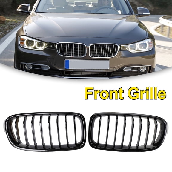 Gloss Black Front Kidney Grill Grille Fit for BMW 3 Series F30 F31 F35 2012-2019