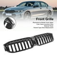 thumbnail image 1 of Gloss Black Front Kidney Grille Grill fit for BMW G20 320i 330i M340i 2023-2024, 1 of 10