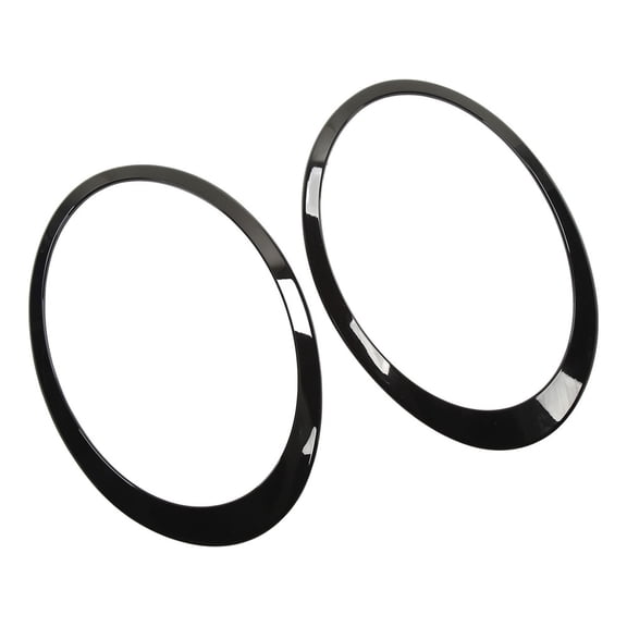 Gloss Black Headlight Wrap Cover