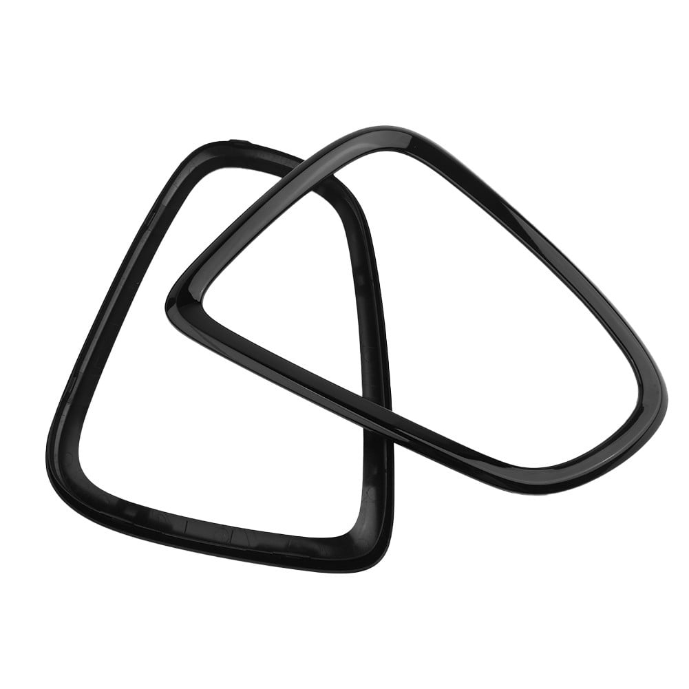 Gloss Black Pair Tail Light Cover Trim For Mini Cooper R56 R57 R58 R59