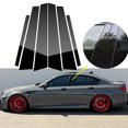 thumbnail image 1 of Gloss Black Pillar Posts Door Decal Trim For BMW 5 Series F10 2011-2017 6PCS Set, 1 of 9