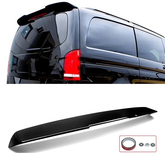 Gloss Black Rear Roof Spoiler Wing For Mercedes-Benz Vito Metris W447 2014-2020 2021