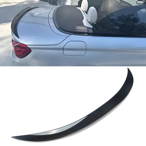 Gloss Black Rear Trunk Spoiler Wing Fit For 2014-2020 BMW 4 Series F33 MP Style