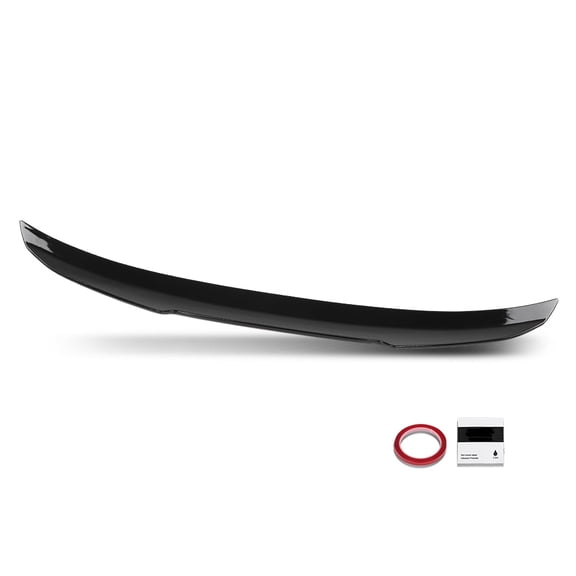 Gloss Black Trunk Spoiler Wing Fits 2004-2010 BMW 5-Series E60 Sedan PSM Style