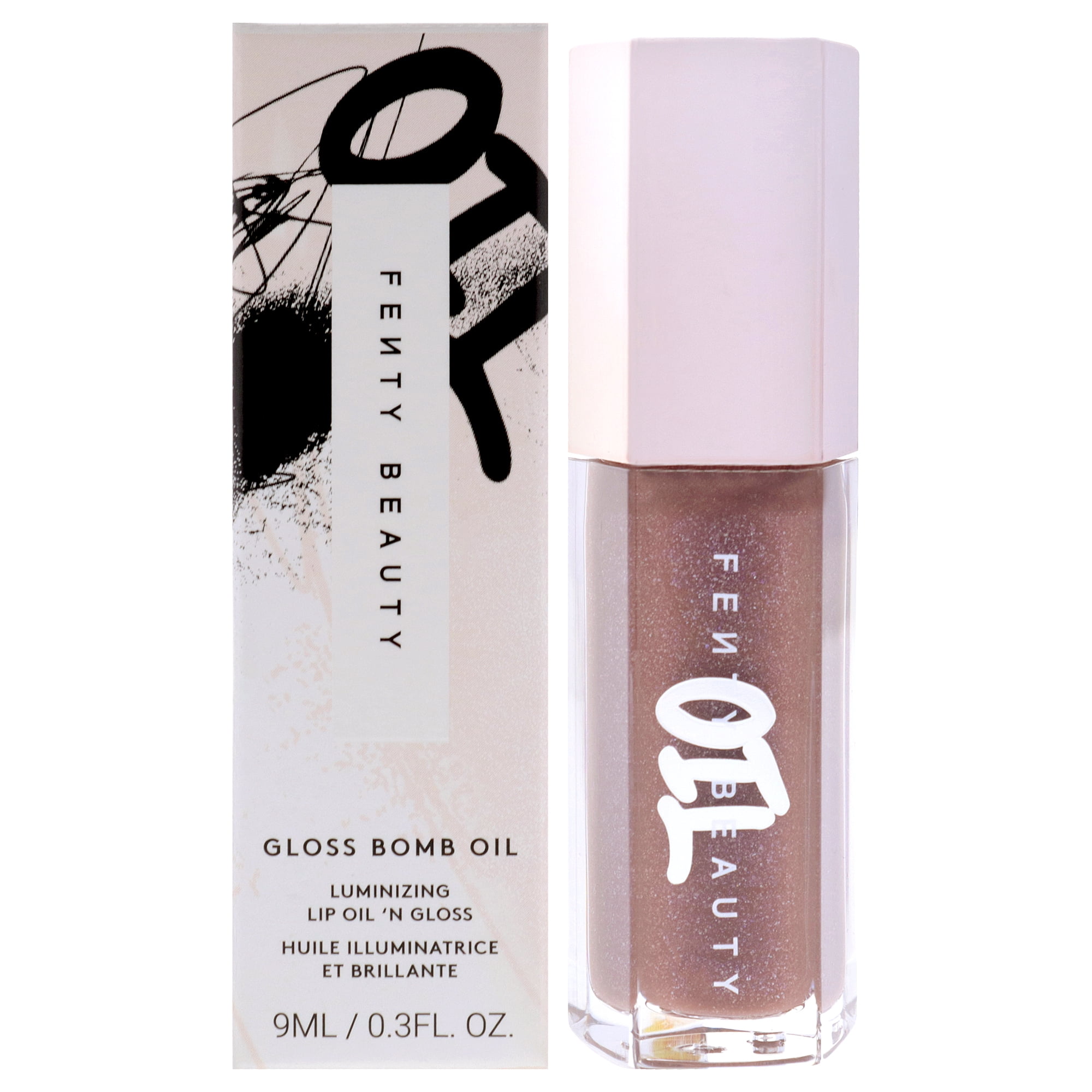 Gloss Bomb Luminizing Lip Oil N Gloss - 03 Rose Amber by Fenty Beauty for Women - 0.3 oz Lip Gloss