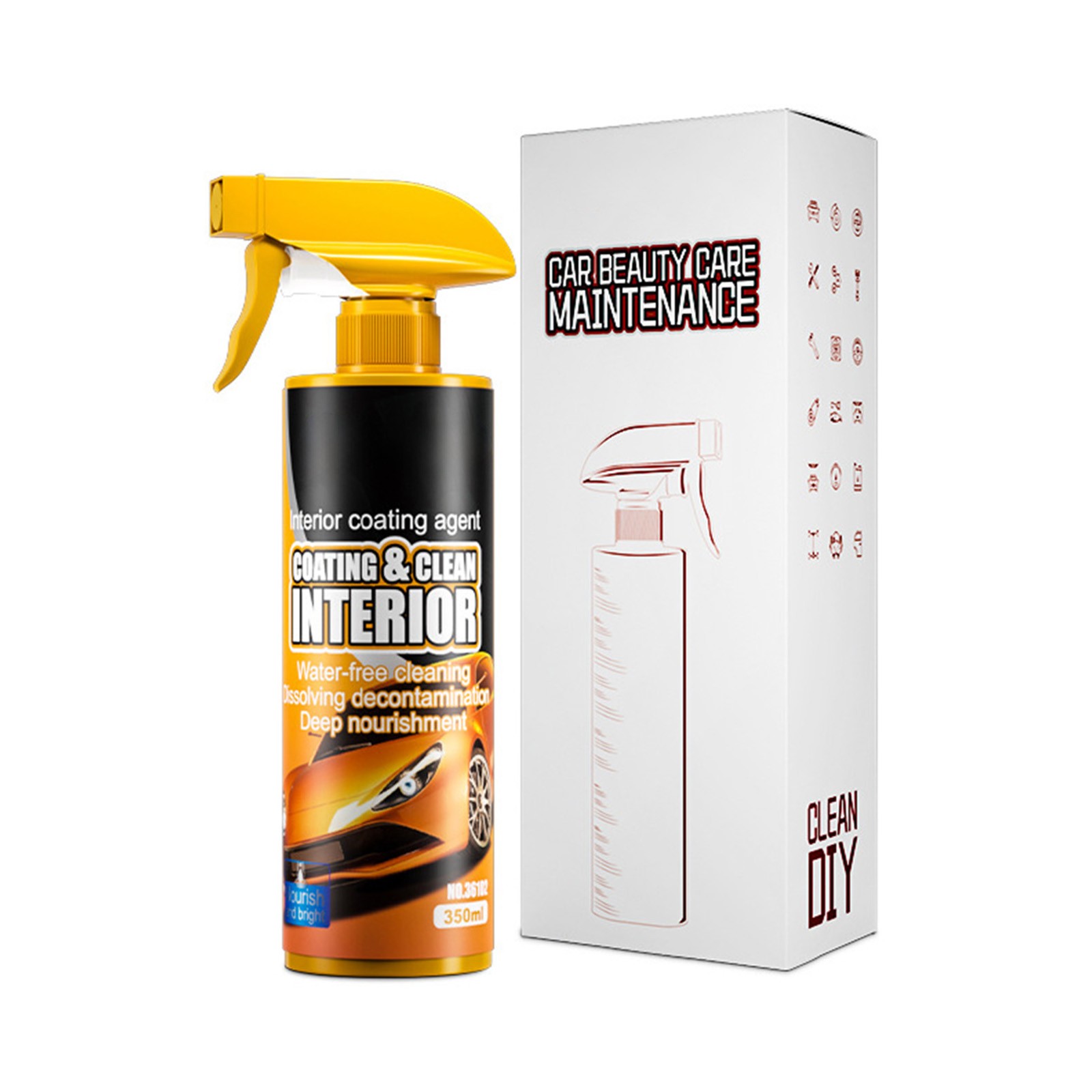 Gloss Dressing for Floor Mats, 120ml Gloss Dressing for Plastic Restorer for Cars, Car Interior Cleaner for Ceramic Plastic Coating, Restore Faded Plastics, Long Lasting Shine (1PC)