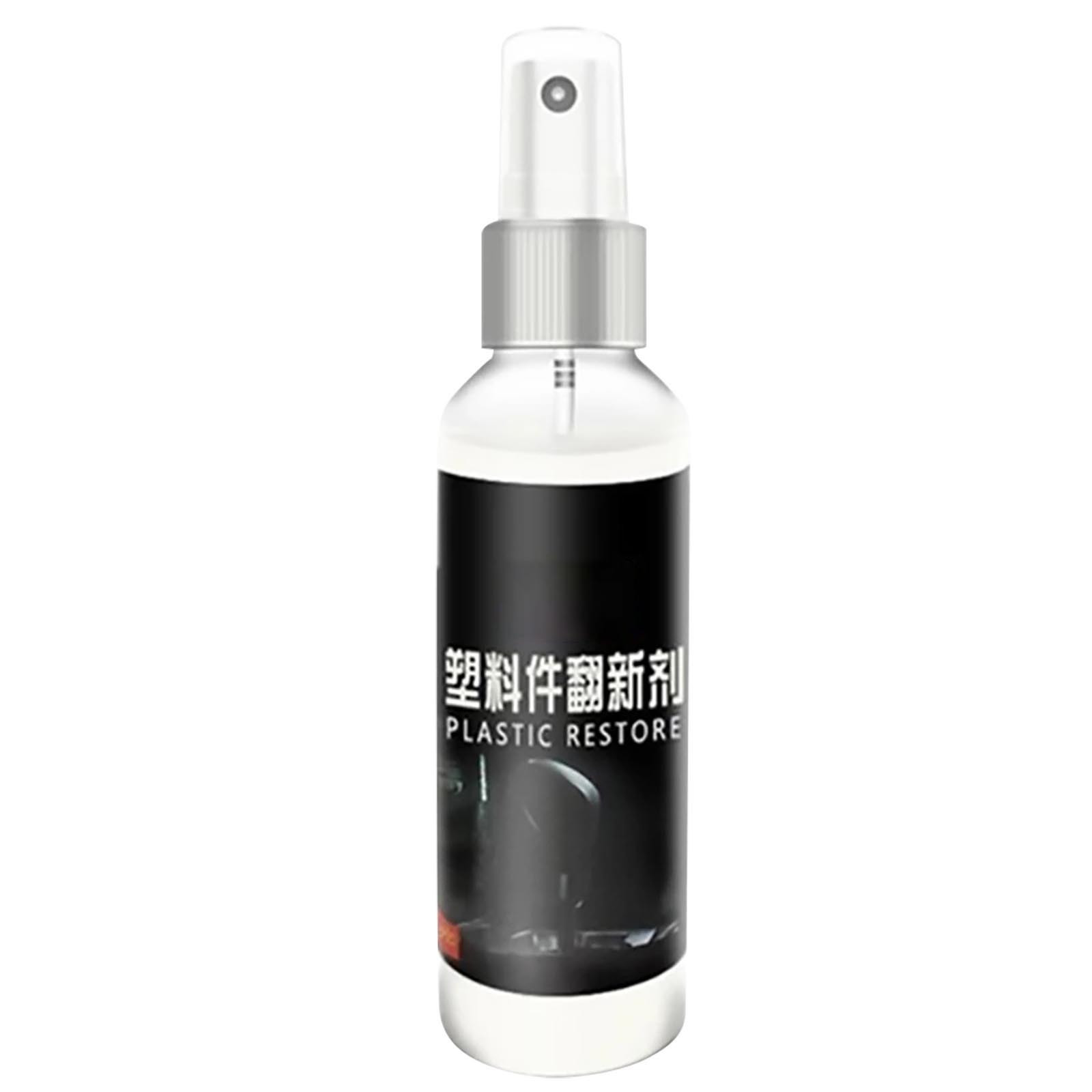 Gloss Dressing - Plastic, 2025 New Gloss Dressing for Floor Mats, Trim & Tire Dressing - Restore Faded Plastics, Plastic Restorer for Cars Ceramic Plastic Coating (1Pcs)