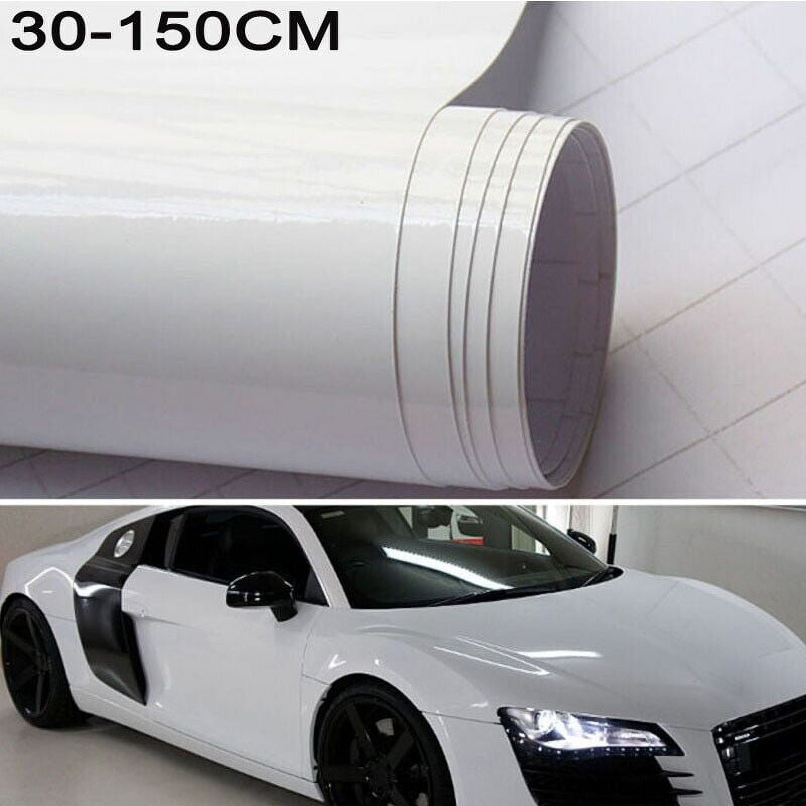 Car Styling Wrap Laser white Car Vinyl film Body Sticker Car Wrap With Air  Free Bubble For Vehiche Motorcycle1.52*20M/Roll on sale
