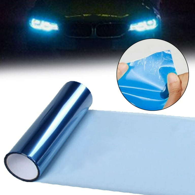 Gloss Light Blue Tint Vinyl Wrap Film for Headlight Taillight Protection 30 60cm Walmart