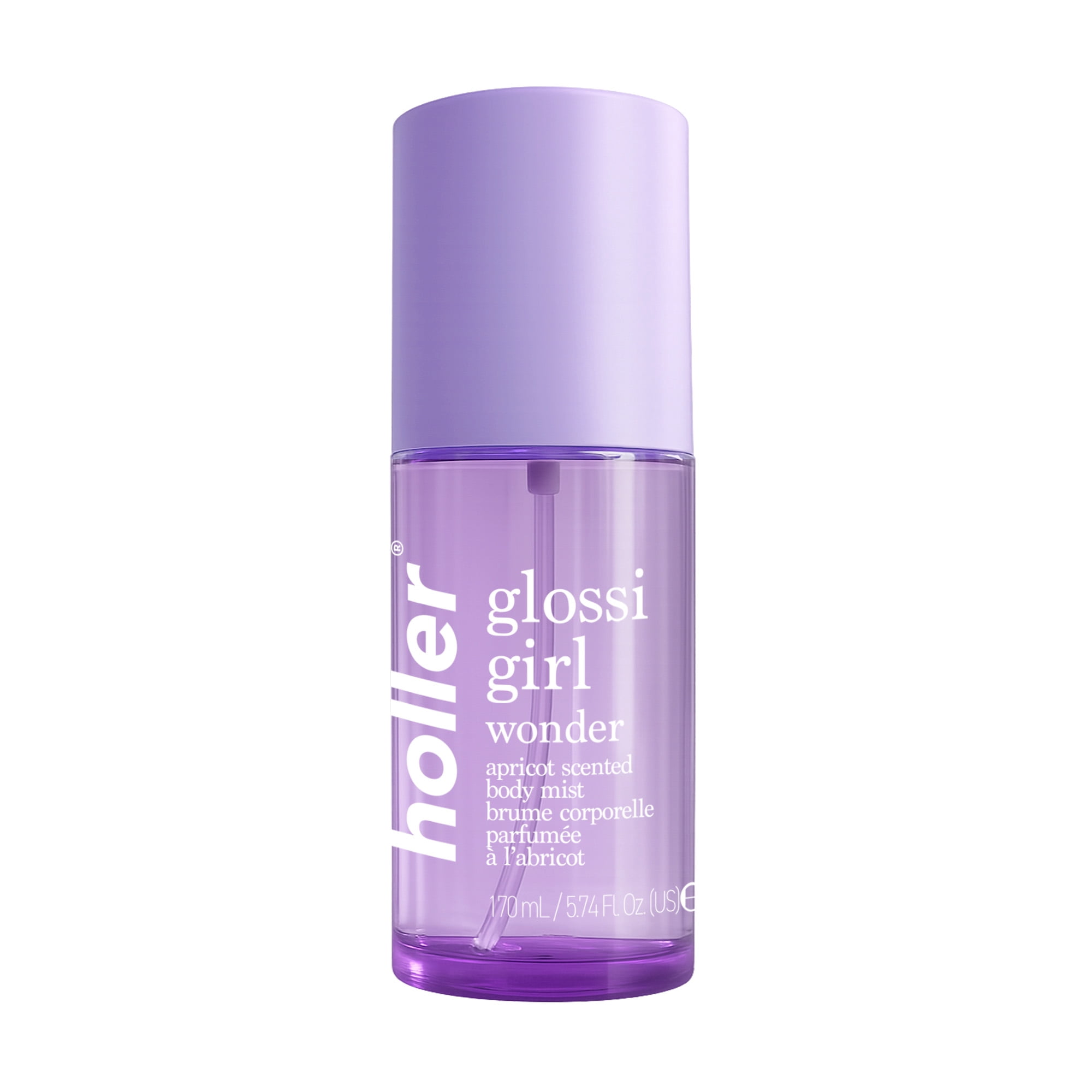 HOLLER Glossi Girl Wonder Apricot Scented Body Mist, 5.74 fl oz