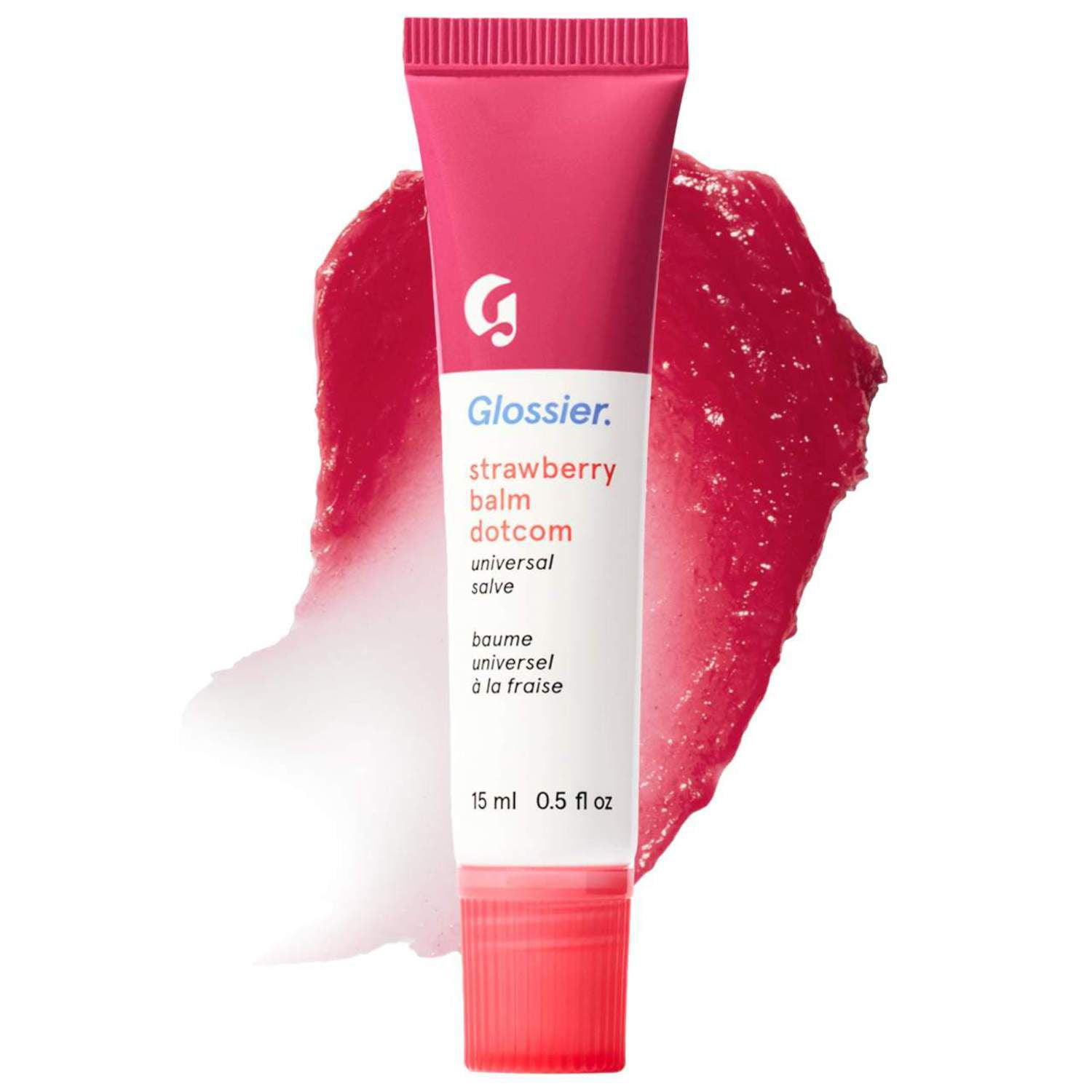 Glossier Balm Dotcom Lip Balm and Skin Salve Color: Strawberry Size: N/A