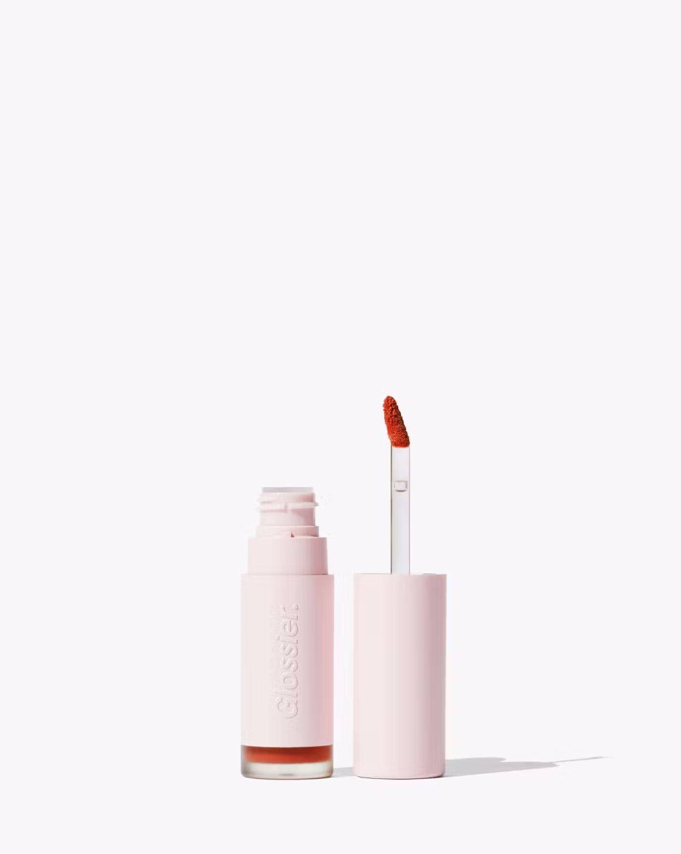 Glossier G Suit Soft touch lip crème- Strike burnt orange-red⁣