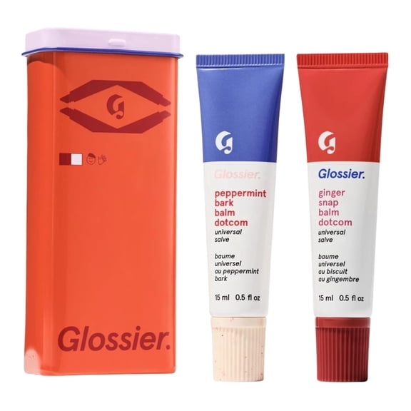 Glossier Sugar + Spice Balm Dotcom Duo Lip Balm Set