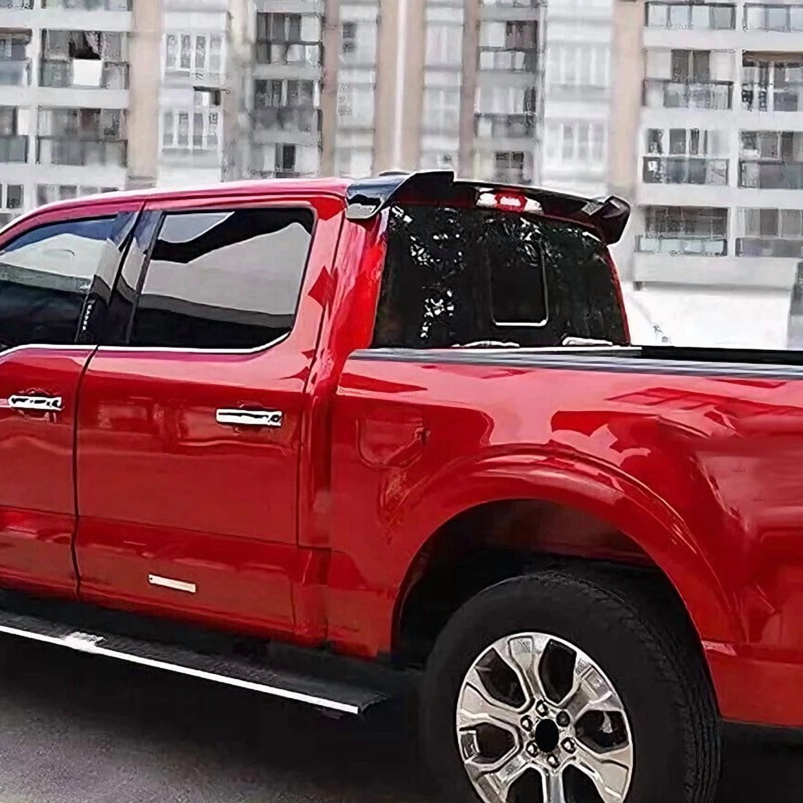 Glossy Black ABS Rear Roof Spoiler Wing Fit for Ford F-150 F150 2021 ...