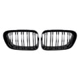 thumbnail image 1 of Glossy Black Dual Slats Kidney Grille Fit 1999-2002 BMW E46 2-Door 318is 323is 328is 318i 323i 328i 328Ci 323Ci 325Ci 330Ci, 1 of 5