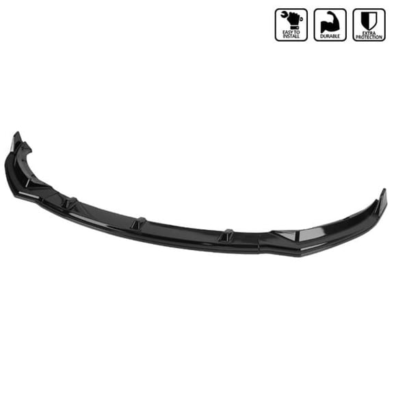 Glossy Black Front Bumper Lip for 2019-2020 Tesla Model 3