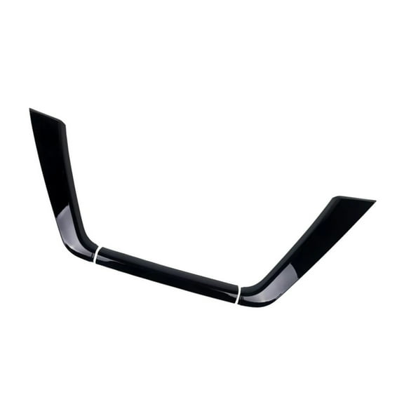 Glossy Black Front Grill Frame Cover Trim Cover Garnish Strip U Grid For Nissan Altima 2019-2024