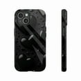 thumbnail image 1 of Glossy Black Heart iPhone Case for Valentine’s Day Gift, Premium Matte Finish Protective Shell Compatible with iPhone 11/12/13/14/15/16 (Pro Max/Plus), 1 of 9
