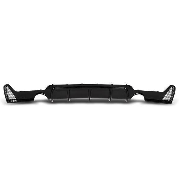 Glossy Black Rear Diffuser Lip Fit For 2014-2020 BMW F32 F33 F36 M Sport