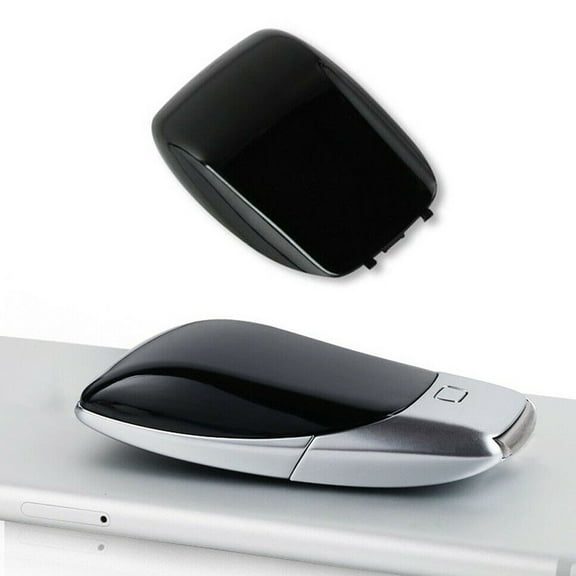 Glossy Black Smart Key Case Cover Rear Cover For Mercedes-Benz C E S Class Gle