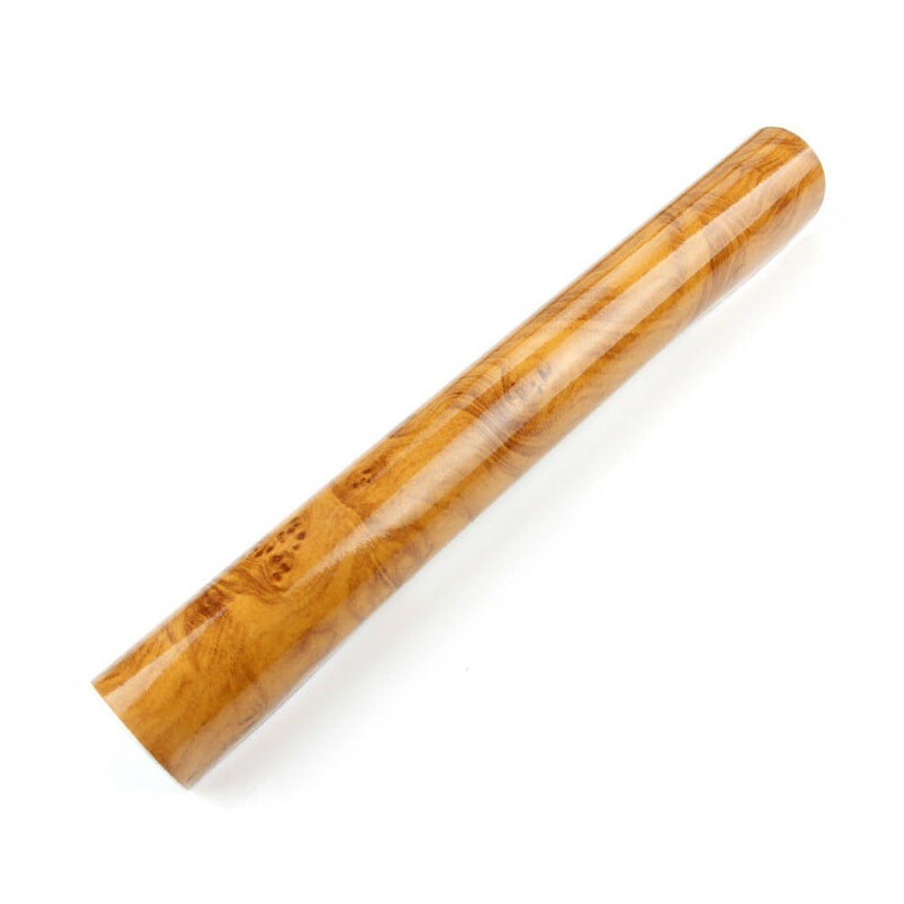 Glossy Car Interior Wood Grain Texture Sticker Decal Sheet Film DIY