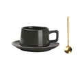 thumbnail image 1 of Glossy Coffee Milk Tea Oatmeal Cup Home Restaurant Mug, 1 of 6