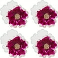thumbnail image 1 of Glossy Geode Agate Silicone Coaster Molds, Resin Coaster Mold, 4 Pcs Flower Agate Shape Tray Cup Mats Silicone Mold, Epoxy Resin Casting Molds For Diy Arts Crafts Home Christmas Wedding Decoration Spo, 1 of 4
