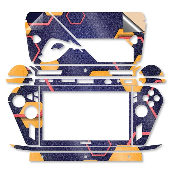 Glossy Glitter Gaming Skin Compatible With Asus ROG Xbox Ally X (2025) - Complimentary Hex - Premium 3M Vinyl Protective Wrap Decal Cover - Easy To Apply | Crafted in the USA by