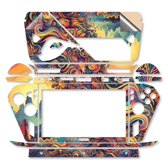 Glossy Glitter Gaming Skin Compatible With Asus ROG Xbox Ally X (2025) - Surreal Vision - Premium 3M Vinyl Protective Wrap Decal Cover - Easy To Apply | Crafted in the USA by