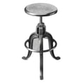 thumbnail image 1 of Glossy Iron Revolving Bar Stool, 1 of 2
