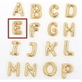 thumbnail image 1 of Glossy Letter Copper Pendant Popular Ornament All-match, 1 of 2