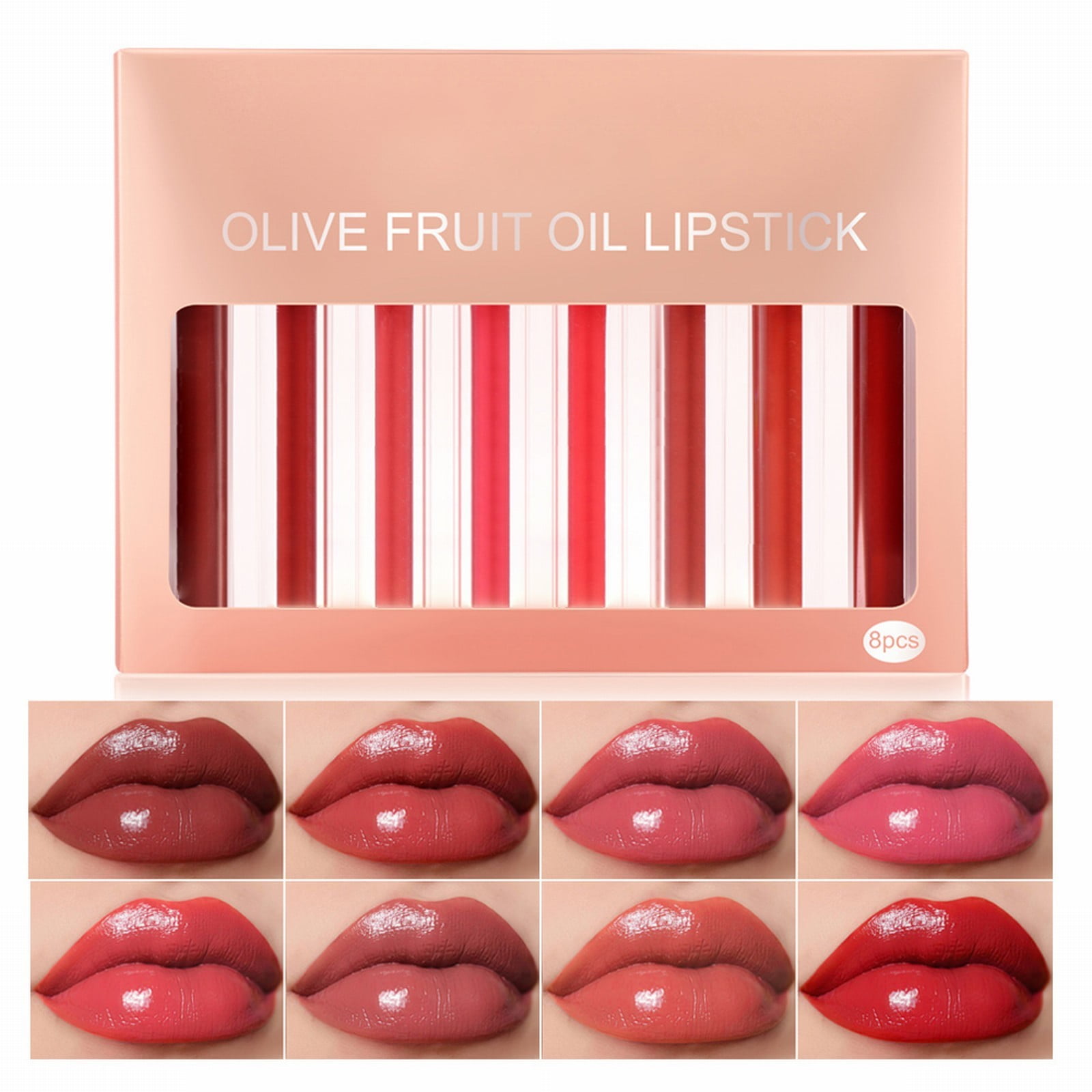 Glossy Lipstick Alien Lipstick Clear Gloss Lip Liner Pack Owned Makeup